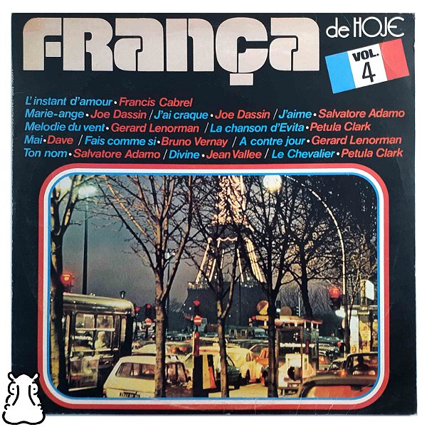 LP França de Hoje - Vol. 4 - Disco de Vinil - Hm