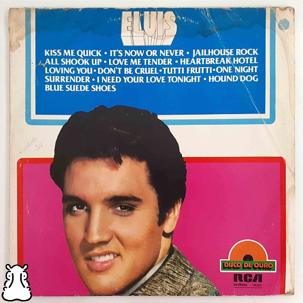 LP Elvis Presley - Disco de Ouro Disco Vinil 1977 Leia - Hm