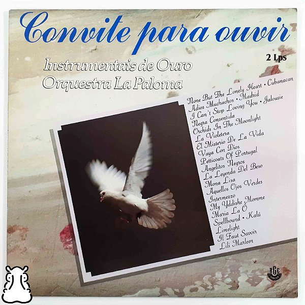 LP Orquestra La Paloma Convite Para Ouvir Vinil Amostra - Hm