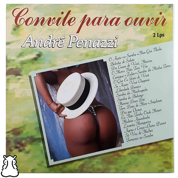 LP André Penazzi Convite Para Ouvir Vinil 1988 Amostra - Hm