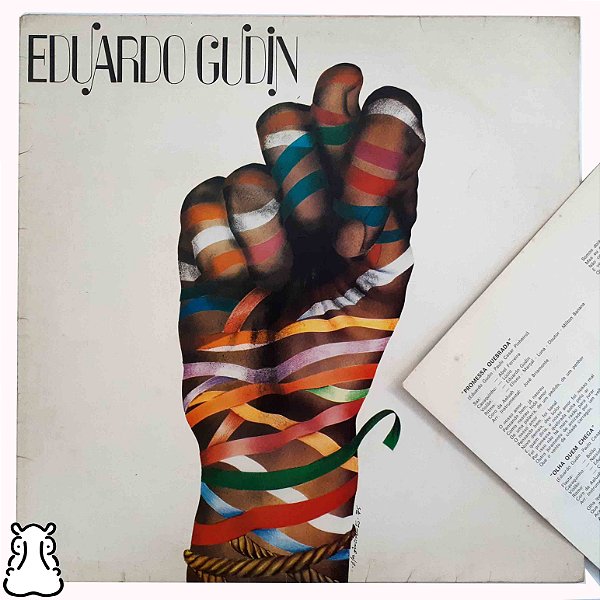 LP Eduardo Gudin Derradeiro Porto - Vinil Encarte Leia - Hm