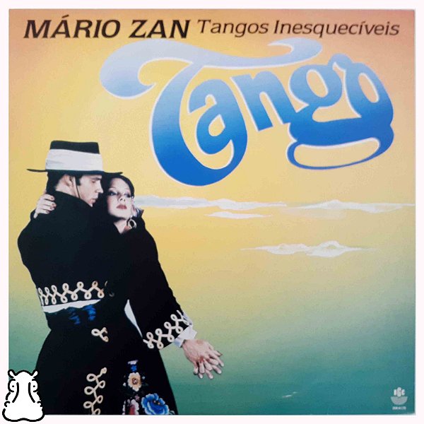 LP Mário Zan - Tangos Inesquecíveis Vinil 1988 Amostra - Hm
