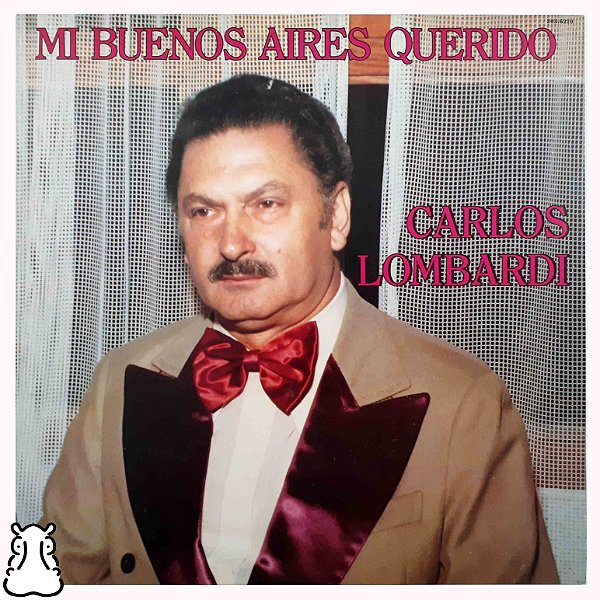 LP Carlos Lombardi Mi Buenos Aires Vinil 1990 Amostra - Hm