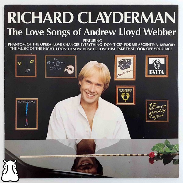 LP Richard Clayderman Song Of Andrew Lloyd Webber Vinil - Hm
