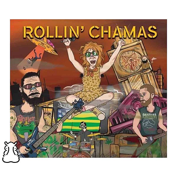 CD Rollin' Chamas - 2009 - A Marcha - Novo Lacrado - Hm