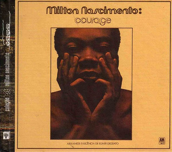 CD Livreto Milton Nascimento - Courage - Novo lacrado - Hm