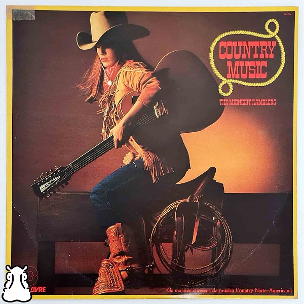 LP The Midnight Ramblers - Country Music Vinil Amostra - Hm