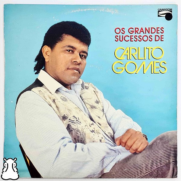 LP Os Grandes Sucessos de Carlito Gomes Disco de Vinil - Hm