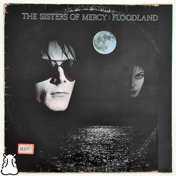 LP The Sisters Of Mercy - Floodland Vinil 1988 Encarte - Hm