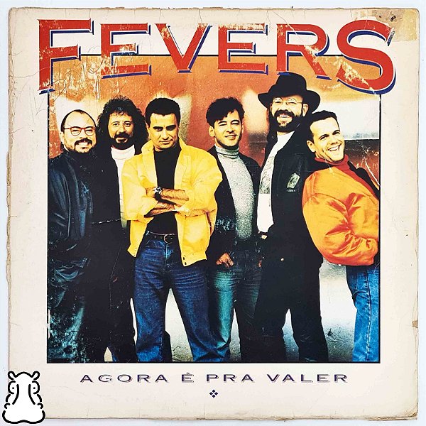 LP The Fevers - Agora é Pra Valer Disco Vinil 1992 Leia - Hm