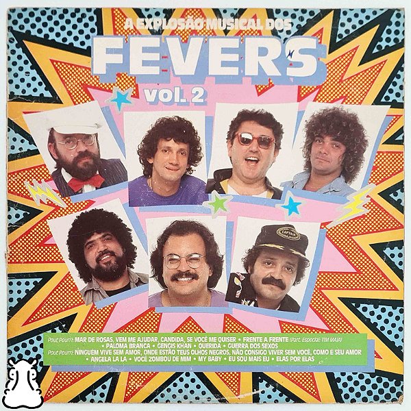 LP Explosão Musical Do The Fevers Vol 2 Vinil 1985 Leia - Hm