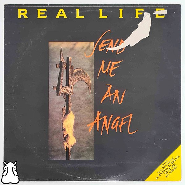 LP Real Life - Send Me An Angel - Disco de Vinil 1990 - Hm
