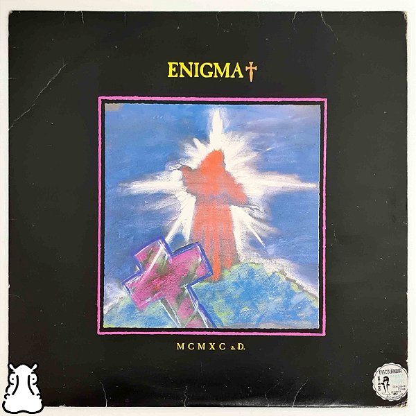 LP Enigma - MCMXC a.D. - Disco de Vinil 1990 Encarte - Hm