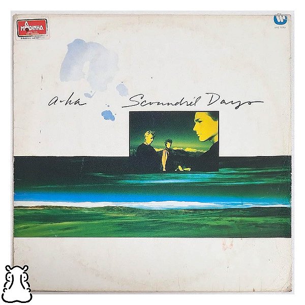 LP A-ha - Scoundrel Days - Disco de Vinil 1987 Encarte - Hm