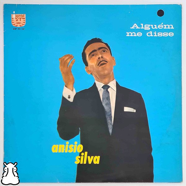 LP Anísio Silva - Alguém me Disse - Disco de Vinil 1960 - Hm