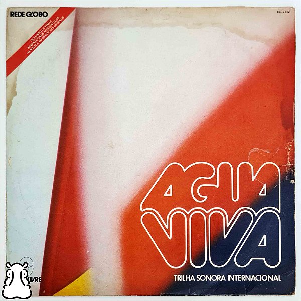 LP Novela - Água Viva - Internacional Disco Vinil 1980 - Hm