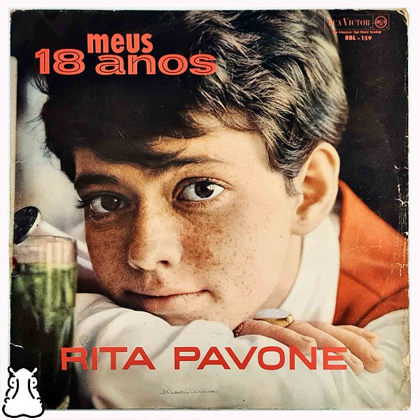 LP Rita Pavone - Meus 18 Anos - Disco de Vinil 1964 - Hm