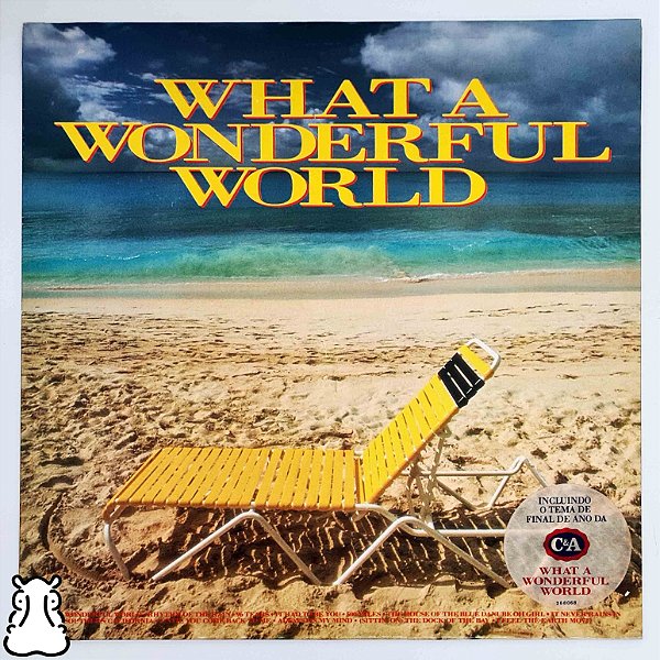 LP What A Wonderful World - Disco de Vinil 1990 - Hm