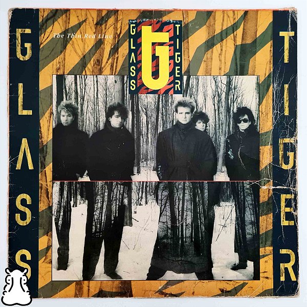 LP Glass Tiger - The Thin Red Line - Vinil 1986 Leia - Hm