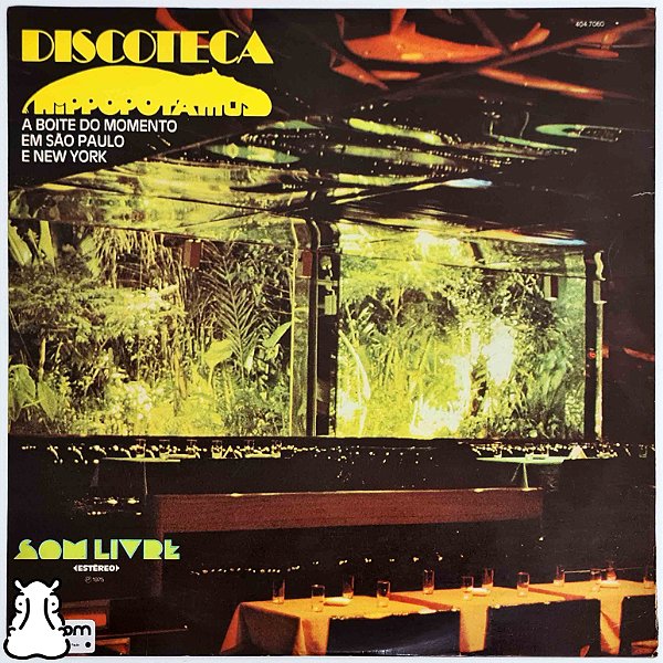 LP Discoteca Hippopotamus - Disco de Vinil 1975 - Hm