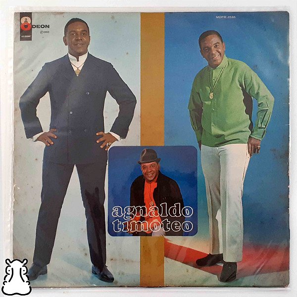 LP O Sucesso é Agnaldo Timóteo Disco de Vinil Mono 1968 - Hm