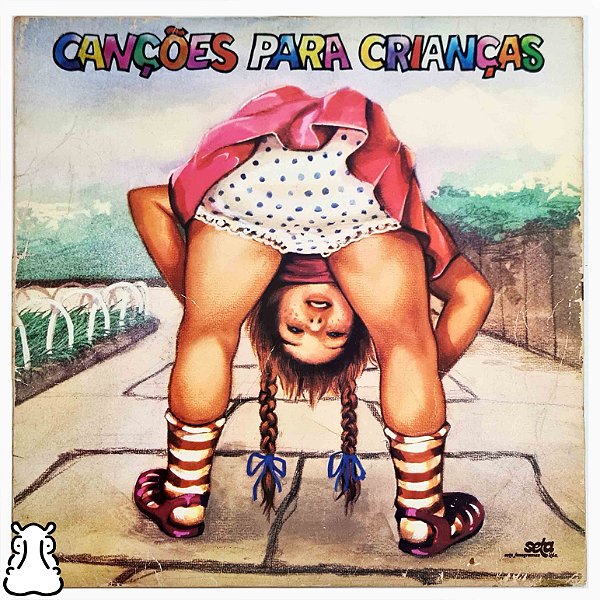 LP Canções para Crianças - Disco de Vinil Amarelo 1981 - Hm