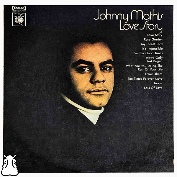 LP Johnny Mathis - Love Story - Disco de Vinil 1971 - Hm