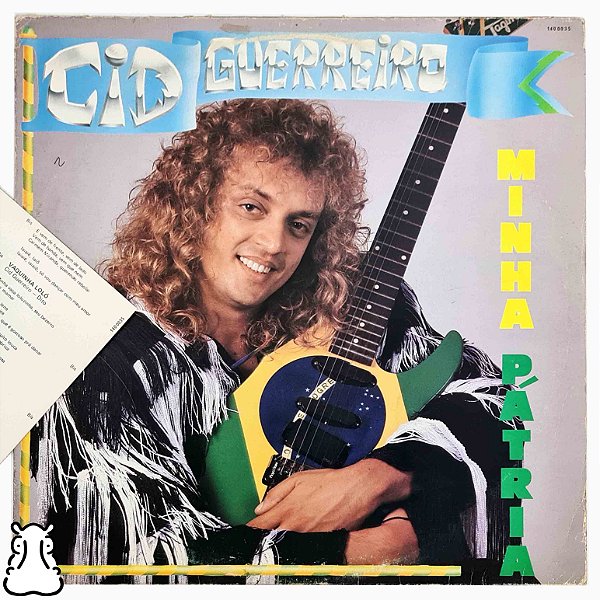 LP Cid Guerreiro - Minha Pátria - Vinil Amostra Encarte - Hm