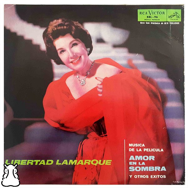LP Libertad Lamarque Amor En La Sombra Disco Vinil Leia - Hm