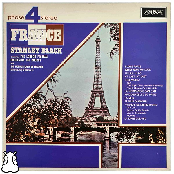 LP Stanley Black - France - Disco de Vinil 1969 - Hm