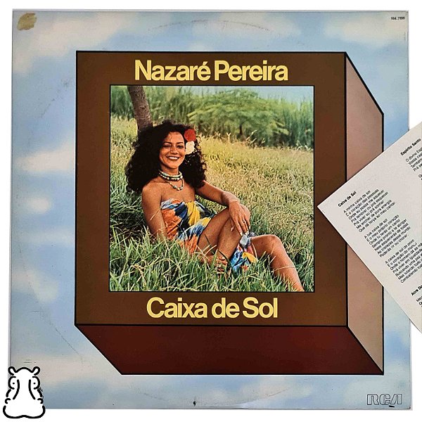 LP Nazaré Pereira - Caixa de Sol - Vinil 1982 Encarte - Hm