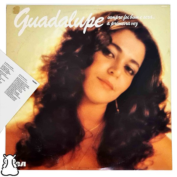 LP Guadalupe Sempre Foi Bom Primeira Vez Vinil Encarte - Hm