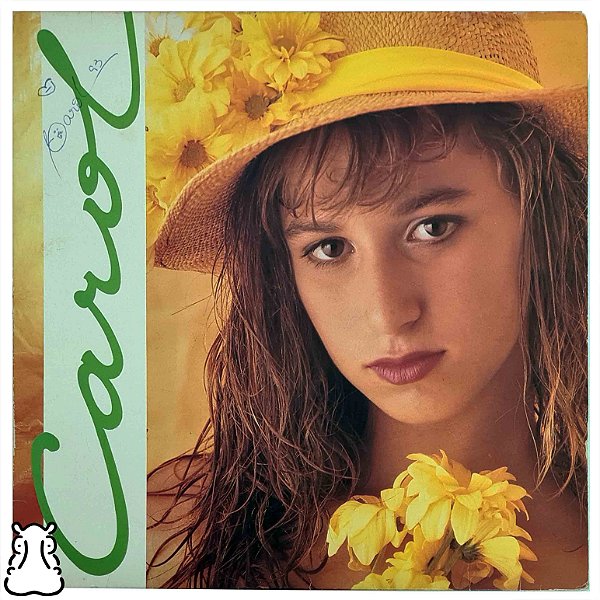 LP Carol Gosto Tanto de Você Vinil Autografado Encarte - Hm