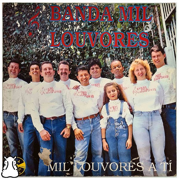 LP Banda Mil Louvores Mil Louvores a Ti Vinil 1994 Leia - Hm