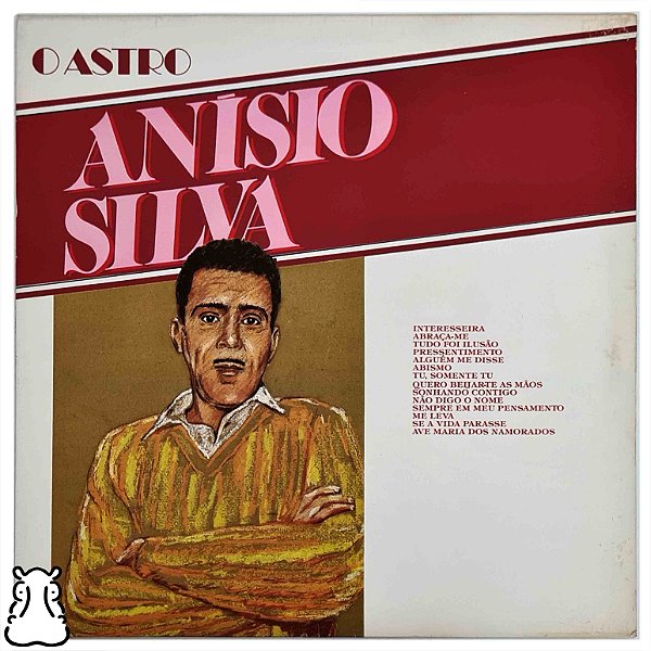 LP Anísio Silva - O Astro - Disco de Vinil 1988 - Hm