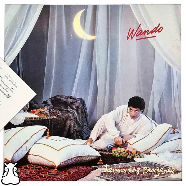 LP Wando - Tenda dos Prazeres - Vinil 1990 Encarte - Hm