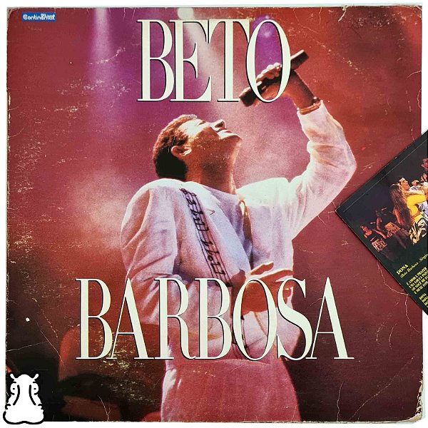 LP Beto Barbosa - Dona - Disco de Vinil 1991 Encarte - Hm