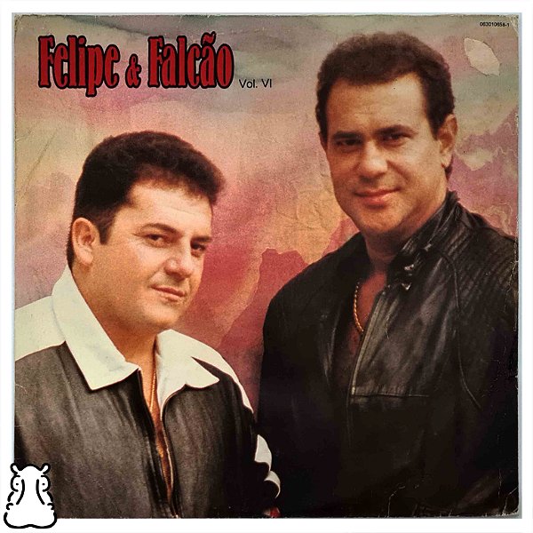 LP Felipe e Falcão - Vol. 6 - Disco de  Vinil 1995 - Hm