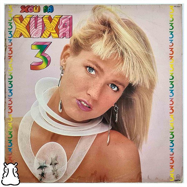 LP Xuxa - Xou da Xuxa 3 - Disco Vinil 1988 - Hm