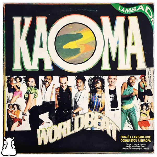 LP Kaoma - World Beat - 1989 Disco de Vinil - Hm