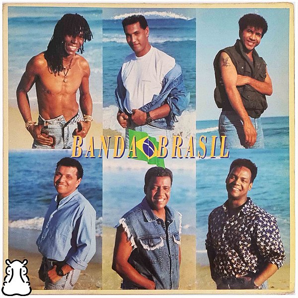 LP Banda Brasil - Olha Prá Mim Disco Vinil 1994 Encarte - Hm