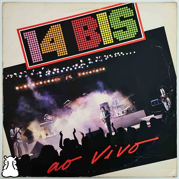 LP 14 Bis - Ao Vivo - Disco de Vinil 1988 - Hm