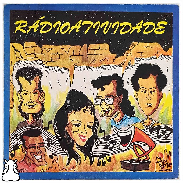 LP Radioatividade - Seguindo Sozinho Disco Vinil 1993 - Hm