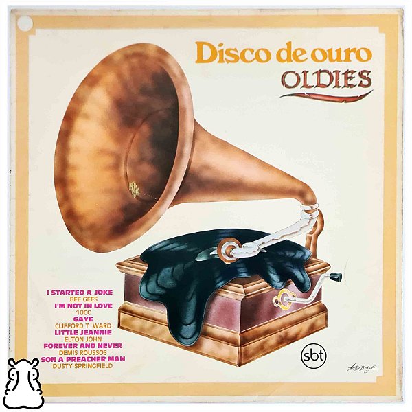 LP Disco de Ouro - Oldies - 1991 Disco de Vinil - Hm
