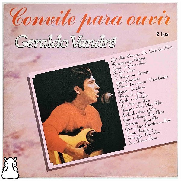 LP Geraldo Vandré Convite Para Ouvir Vinil Amostra Duplo- Hm