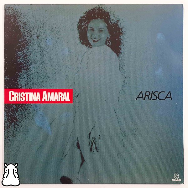 LP Cristina Amaral - Arisca - Disco Vinil Amostra 1992 - Hm