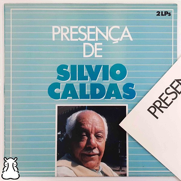 LP Presença de Silvio Caldas Disco Vinil Duplo Encarte - Hm