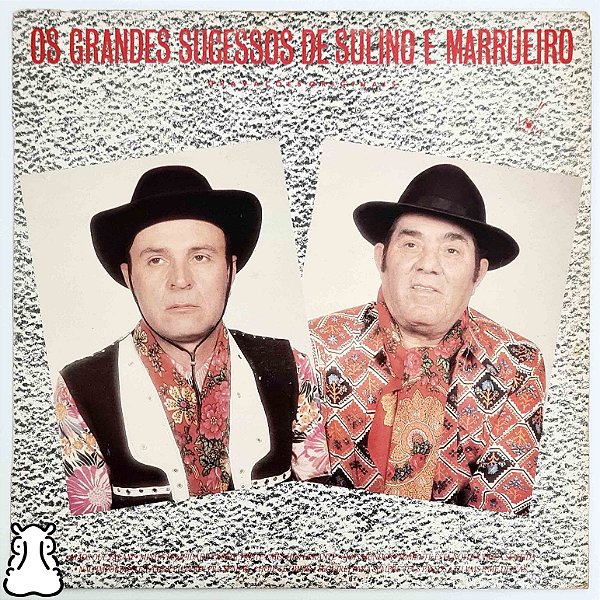 LP Os Grandes Sucessos de Sulino e Marrueiro Vinil 1987 - Hm