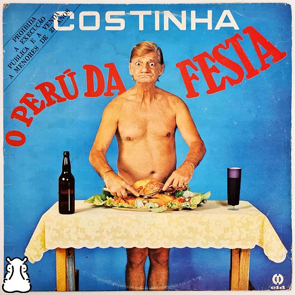 LP Costinha - O Perú da Festa - Disco de Vinil 1981 - Hm