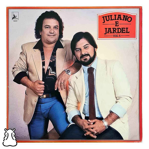 LP Juliano e Jardel - Vol. 5 - Disco de Vinil 1983 - Hm